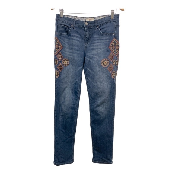 Vintage America Blues
Women's Bestie Jeans Boho Embroidered Stretch Size 4R
(27) - Picture 2 of 10